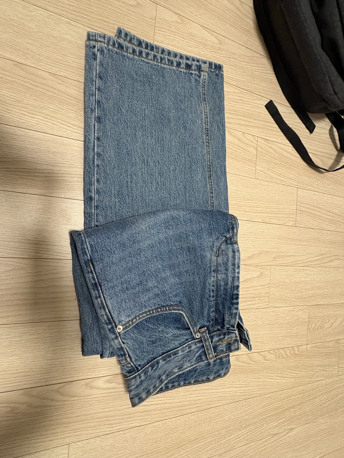 유스 와이드 데님 S ( youth wide denim pants ) 상품이미지1