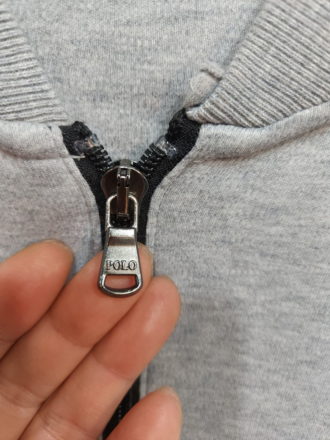 폴로 랄프로렌 그레이 코튼 집업 자켓 상품이미지3