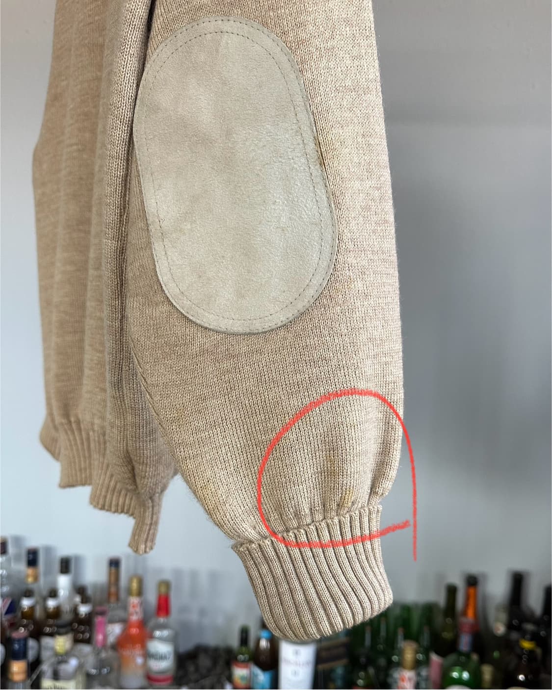 [M-L]버버리 BURBERRYS 퓨어울 잉글랜드산 코만도 니트 상품이미지7