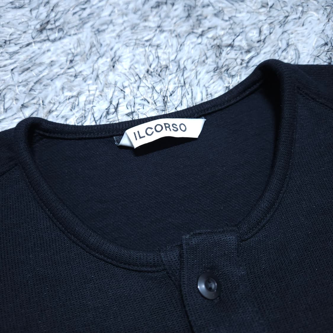 일꼬르소) XL 헨리넥 롱슬리브 긴팔티 / 왕눈이샵 상품이미지7