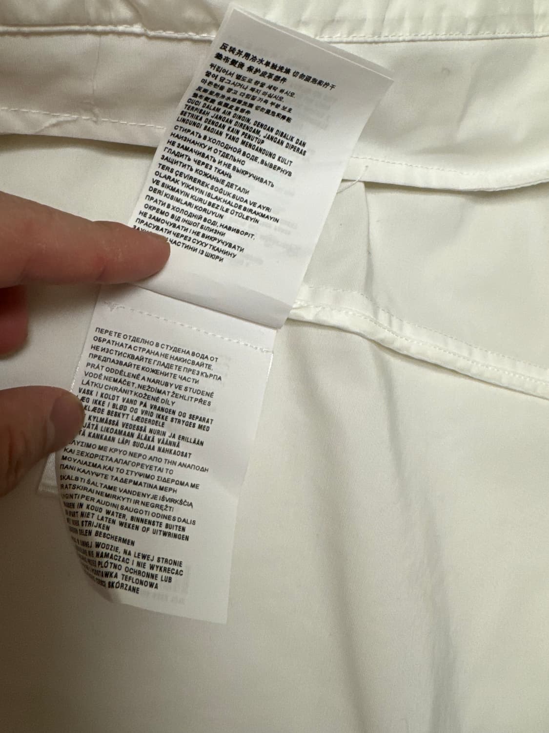 프라다 테크니컬 포플린 자켓 (m)  xl 상품이미지8