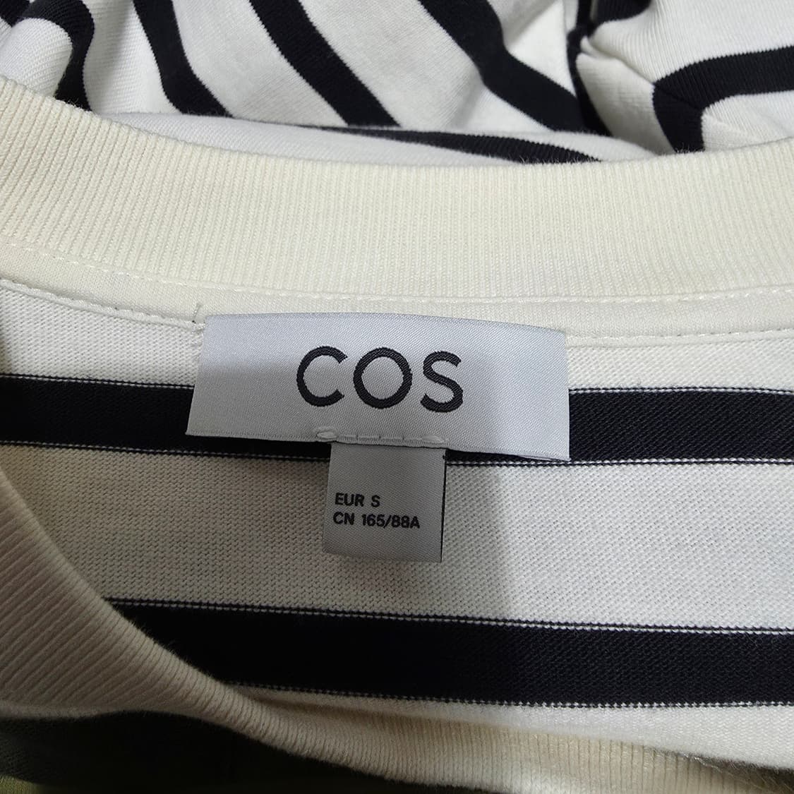 (S)여성 COS 코스 스트라이프 긴팔 티셔츠 상품이미지5