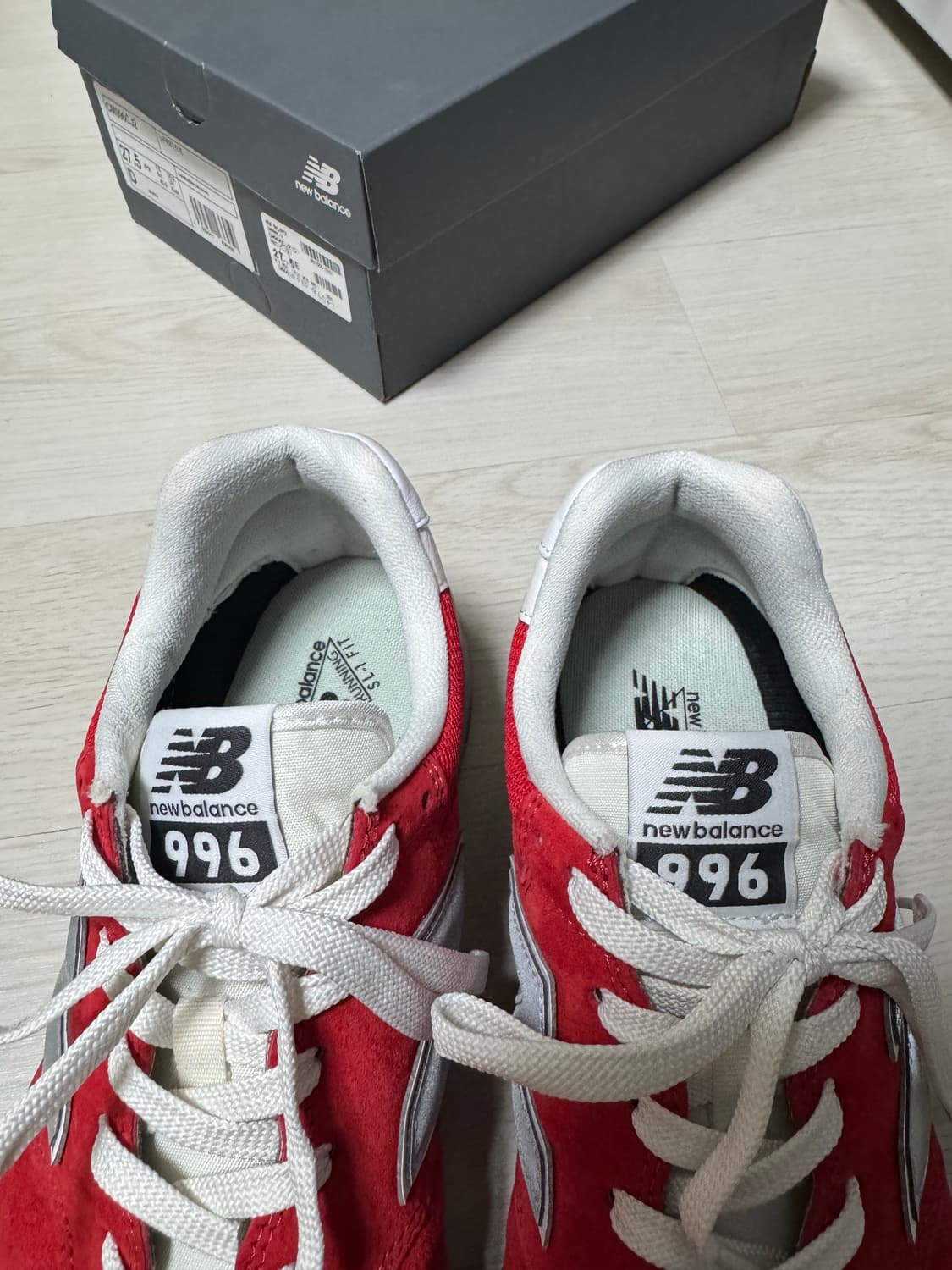 [일본한정] 뉴발란스 996 레드 275 상품이미지3