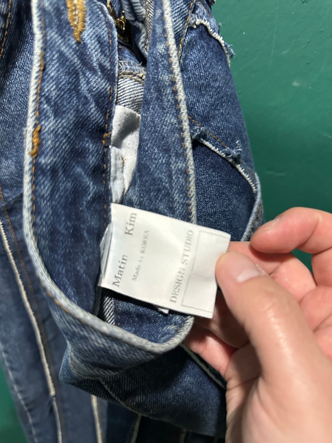 마땡킴 컷오프 팬츠M 상품이미지4