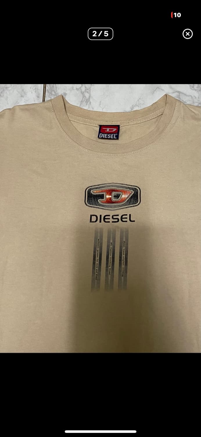 디젤 반팔 티셔츠 상품이미지2