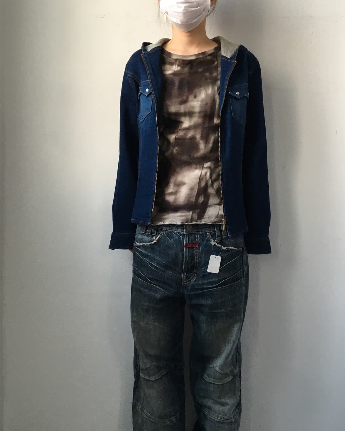 Hood denim zip up 상품이미지6