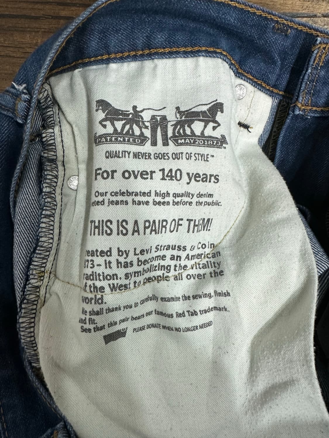 리바이스 511 청바지 Levi’s 511 Slim핏 W32 L30 상품이미지8