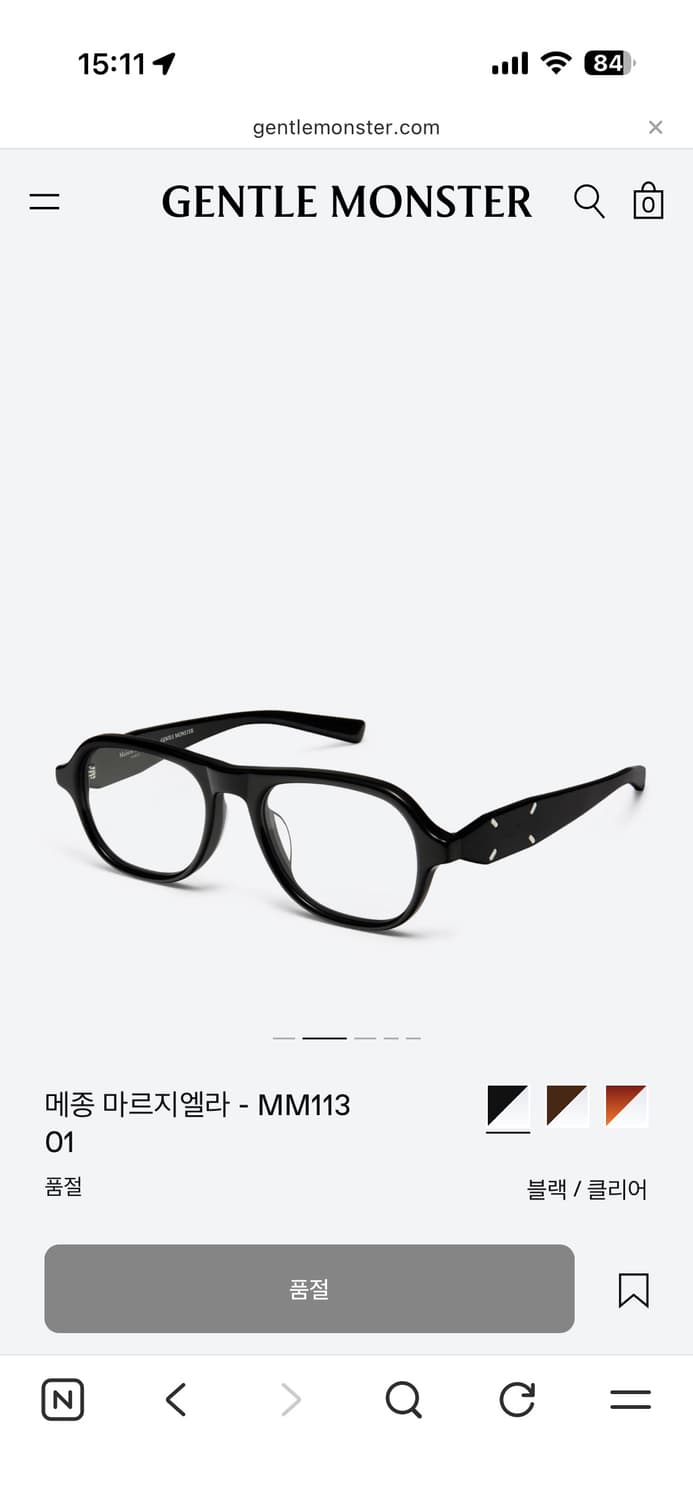 젠틀몬스터 메종마르지엘라 상품이미지8