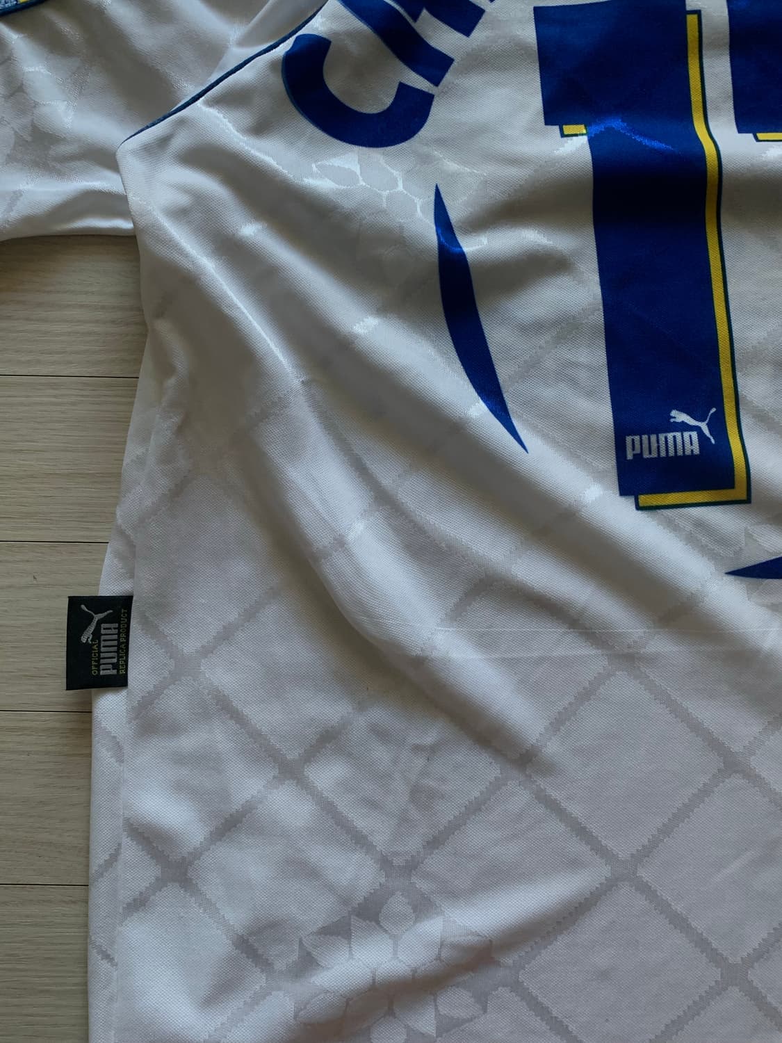 1995/97 푸마 파르마AC 홈 풋볼 셔츠 No.17 파비로 칸나바로 상품이미지7