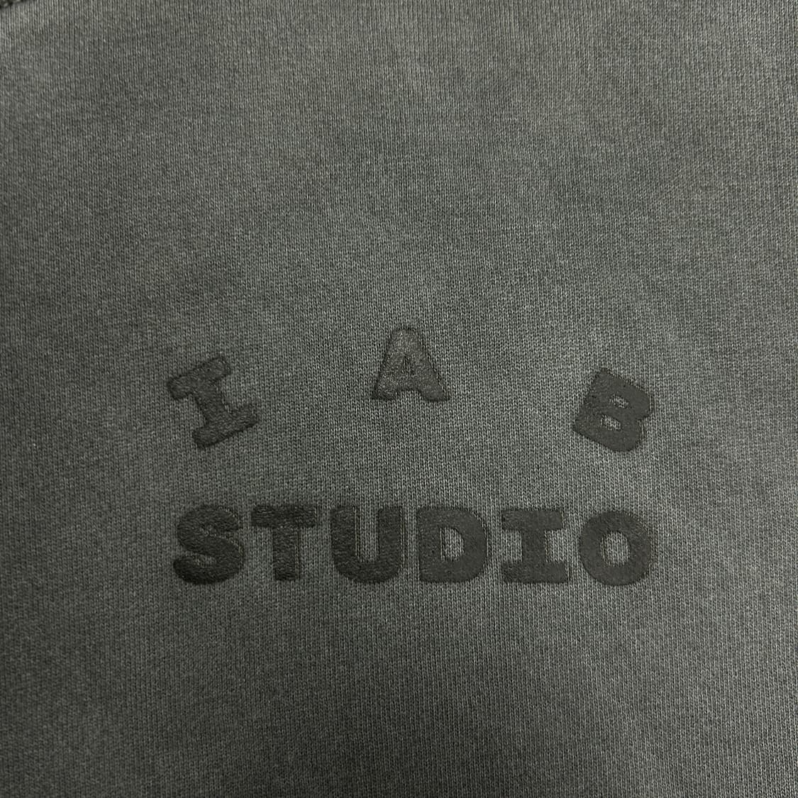 아이앱스튜디오 피그먼트 차콜 후드(XL) 상품이미지4