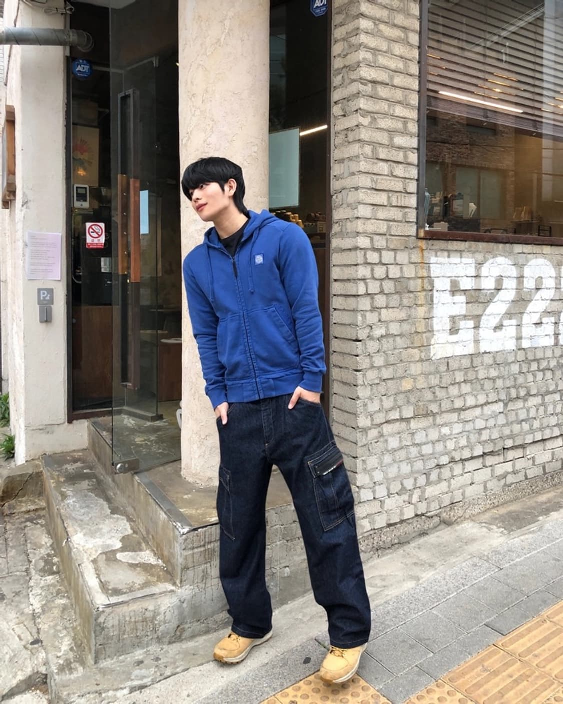 스톤아일랜드 정품 자수와펜 후드집업 빈티지스톤 상품이미지1
