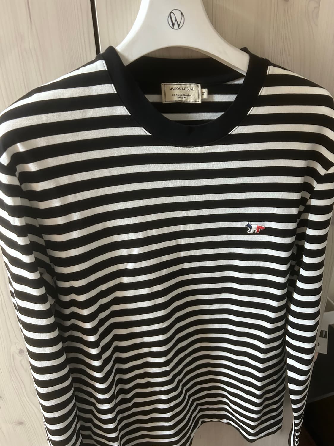 메종 키츠네 스트라이프 롱슬리브  상품이미지1