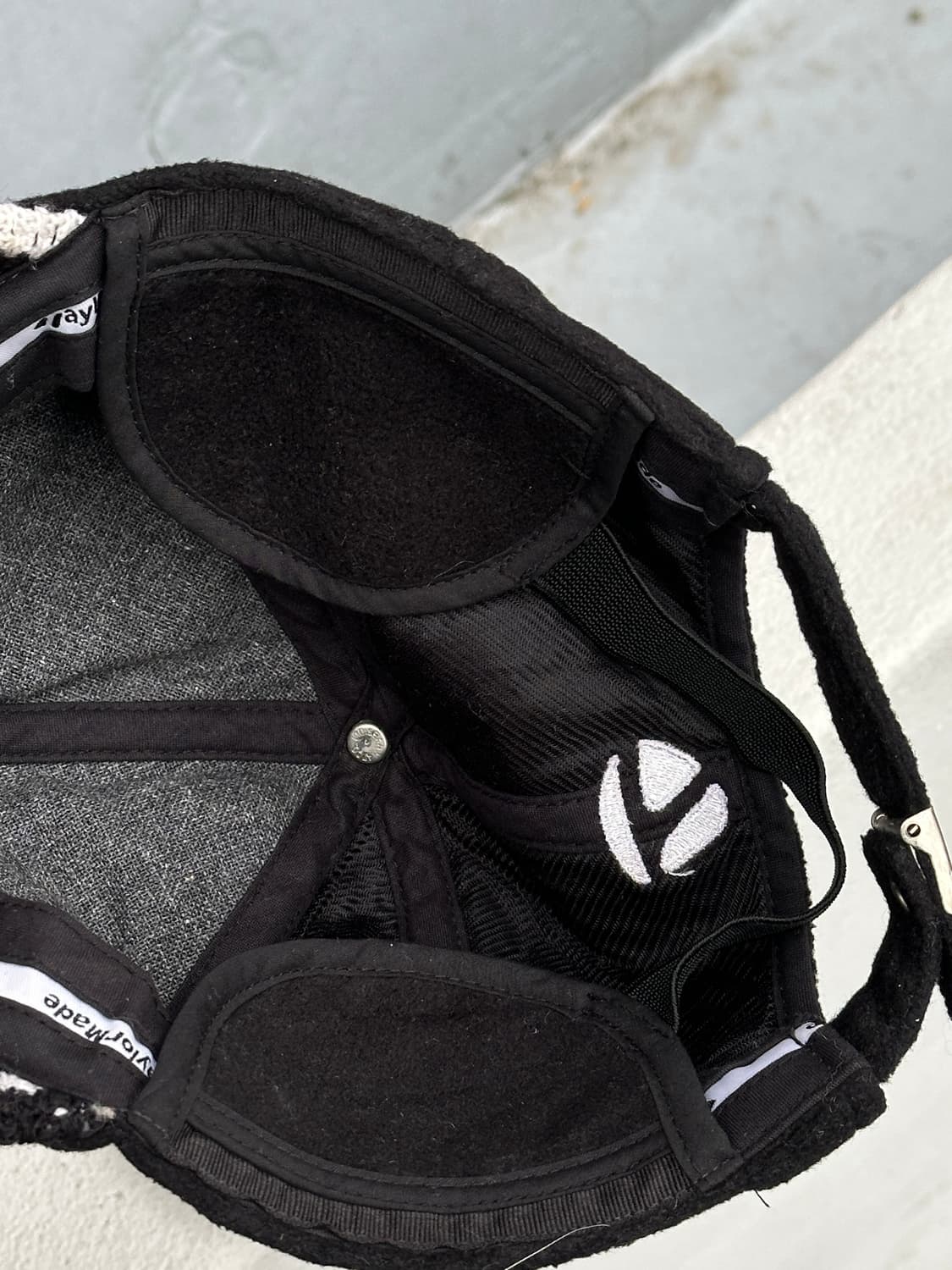 [M-L] 테일러메이드 로고 플리스 볼캡 모자 골프 상품이미지6