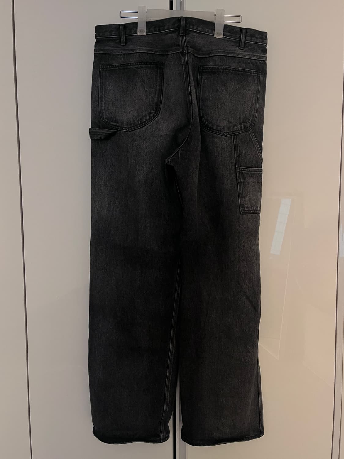 [4] 오라리 셀비지 페인터 데님 페이디드 블랙 상품이미지5