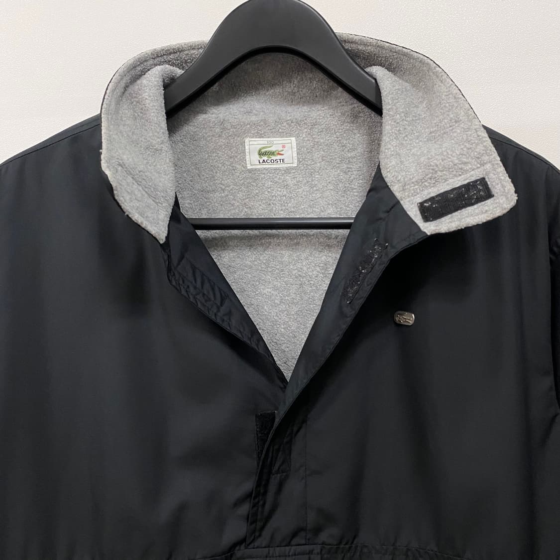 라코스테 플리스안감 폴리쉘 아노락 점퍼 상품이미지4