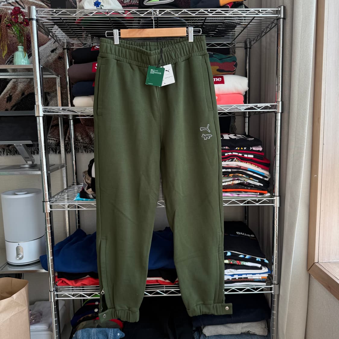 퓨마 x 메종키츠네 스웻 팬츠 상품이미지3