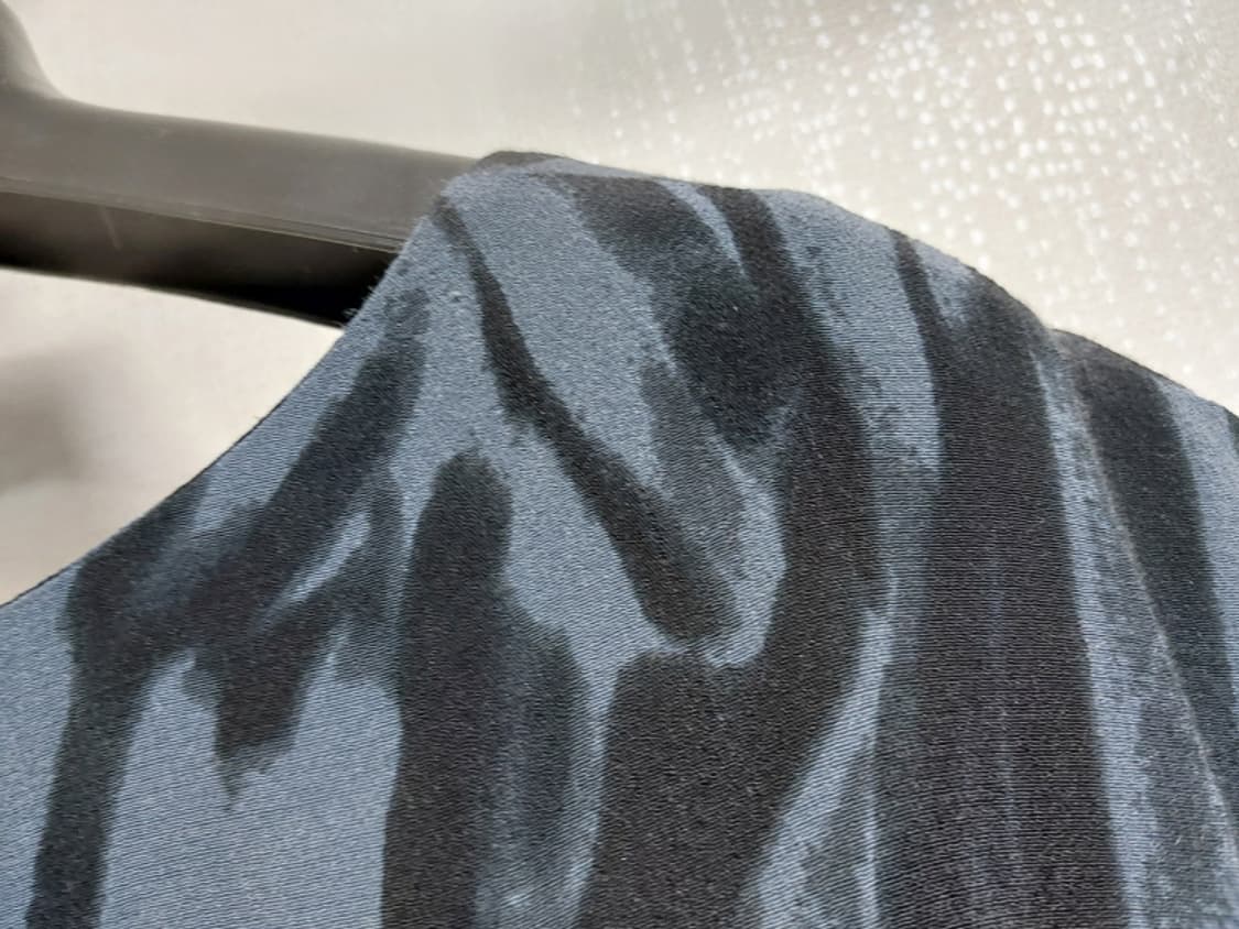 일본빈티지 DIESEL디젤 먹색지브라 실크비스코스 미니 상품이미지6