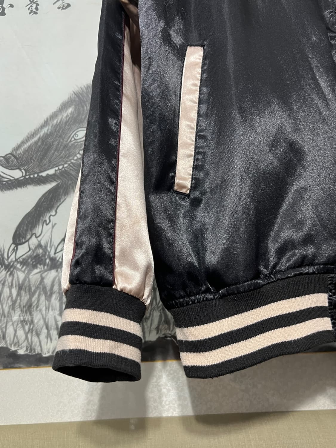 鏡花水月 Oriental Pheonix Embroidery Sukajan 상품이미지4