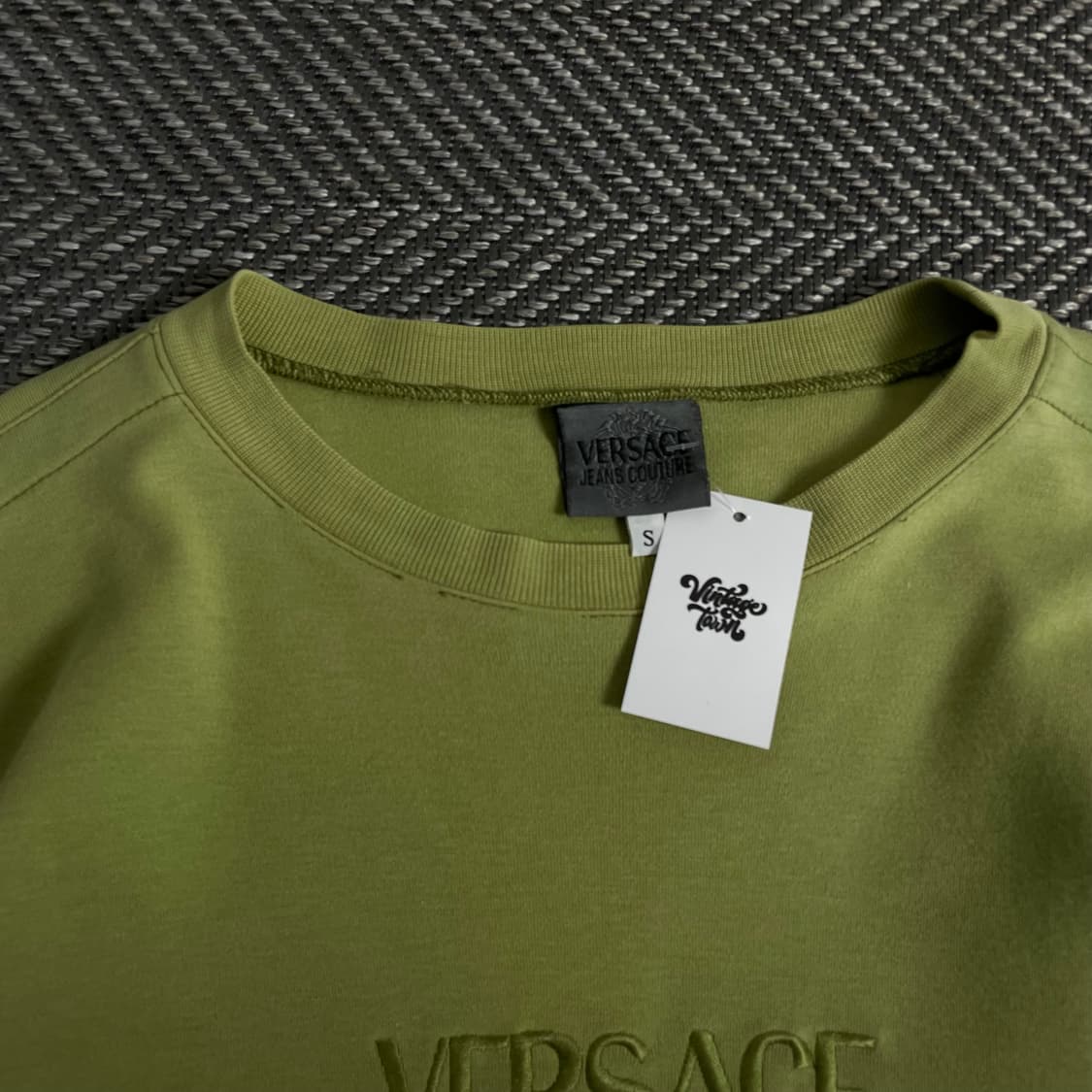 90s 베르사체 메두사 빅로고 아카이브 롱슬리브y 3361 상품이미지5