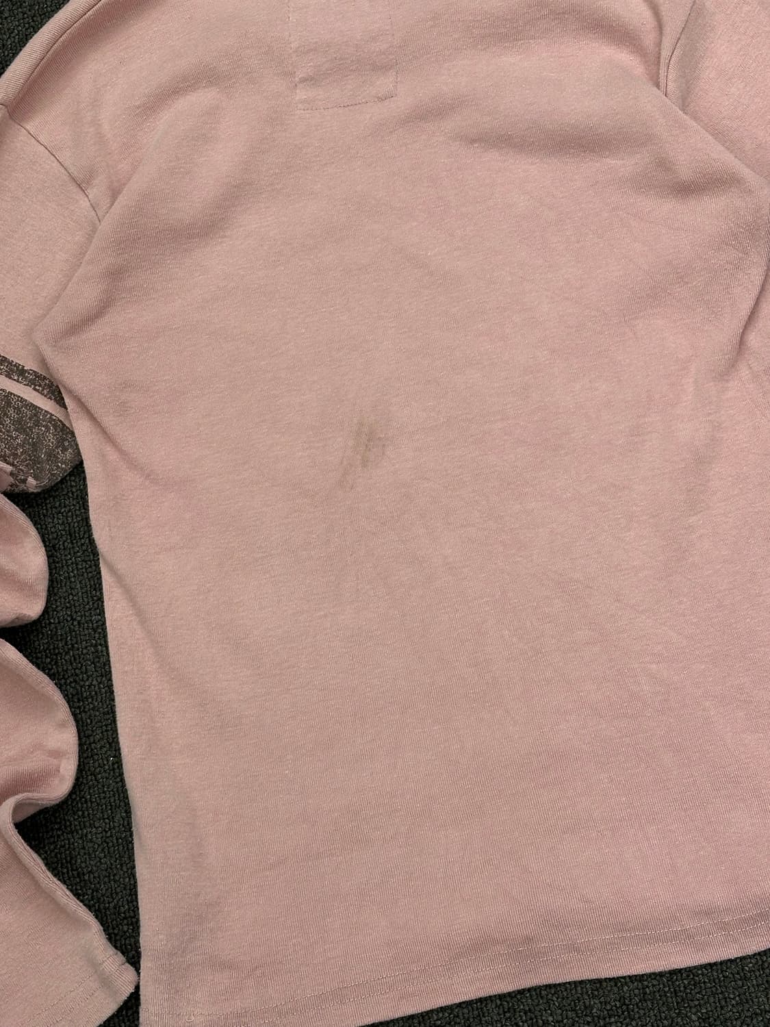 M)Lock heaven 빈티지 여성 핑크 레터링 긴팔 (이염) 상품이미지6