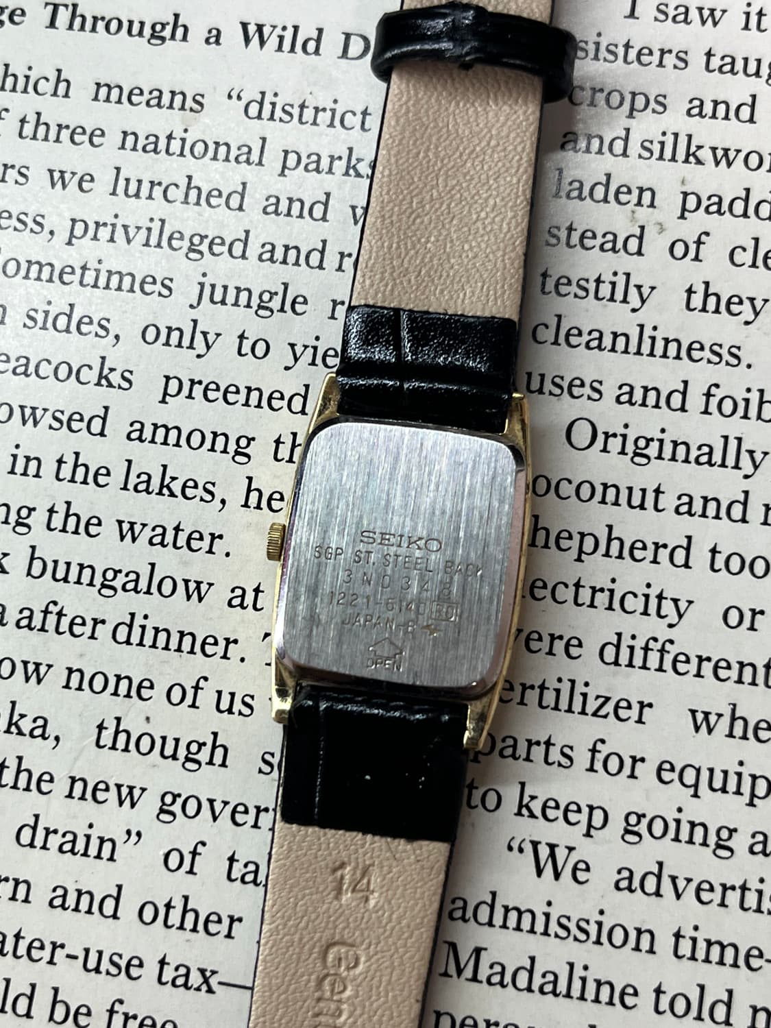 1980s SEIKO TANK 레이디스 쿼츠 상품이미지5