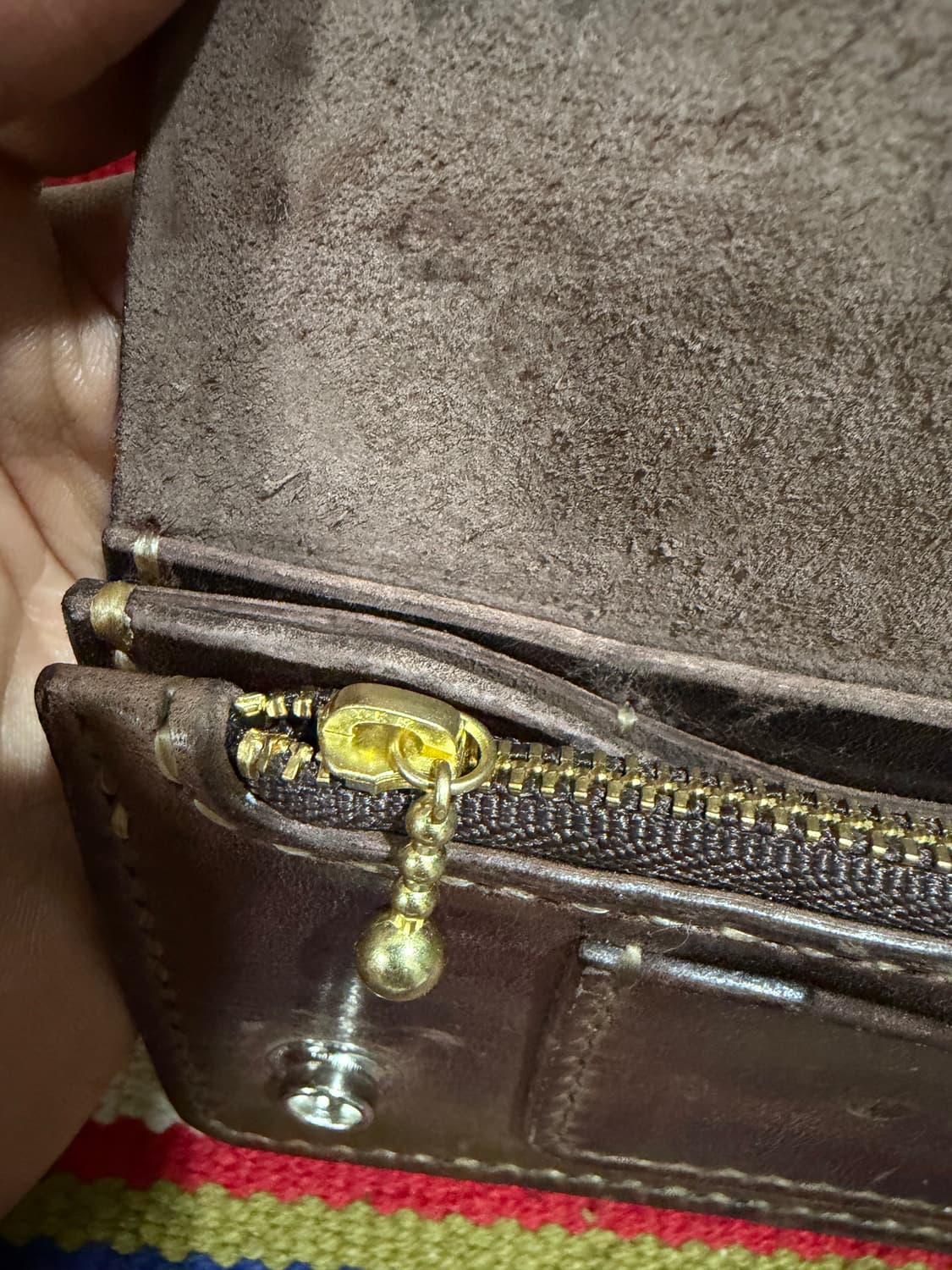 신키 말가죽 재패니즈 핸드메이드 트러커월렛 체인 장지갑 상품이미지3