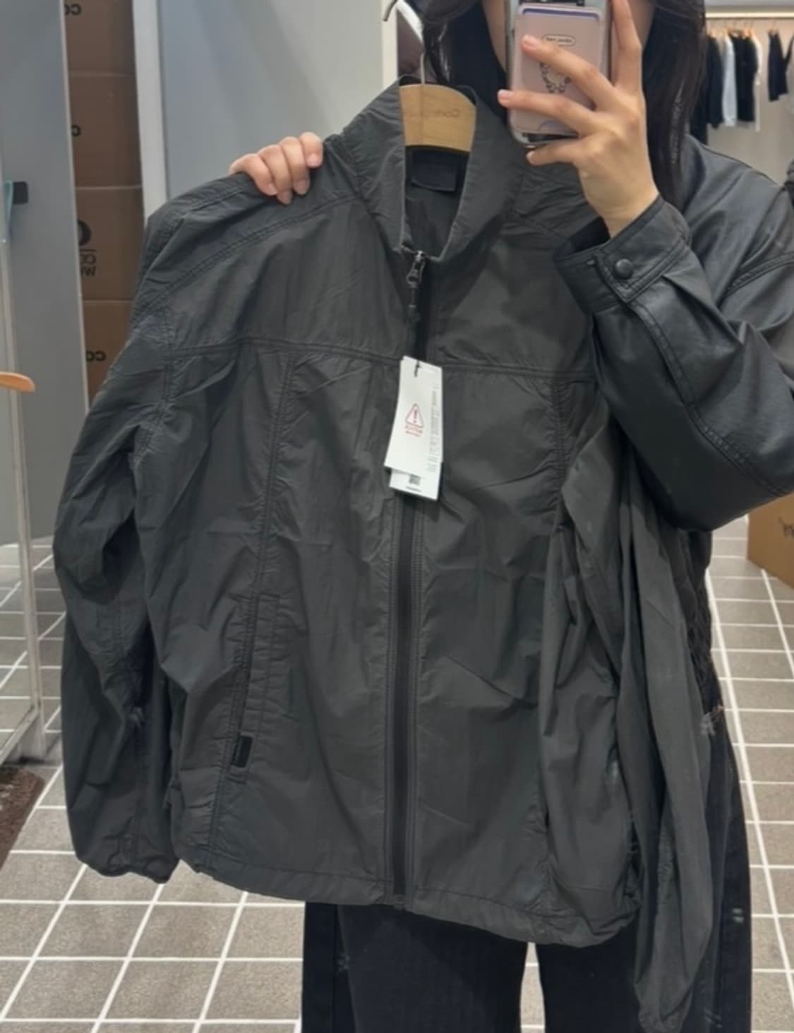  다잉 화섬 바람막이 상품이미지1