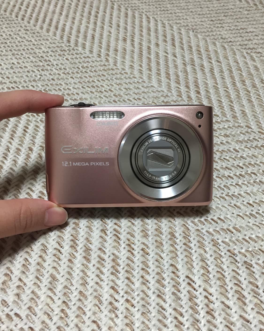 카시오 엑슬림 z400 핑크 상품이미지1