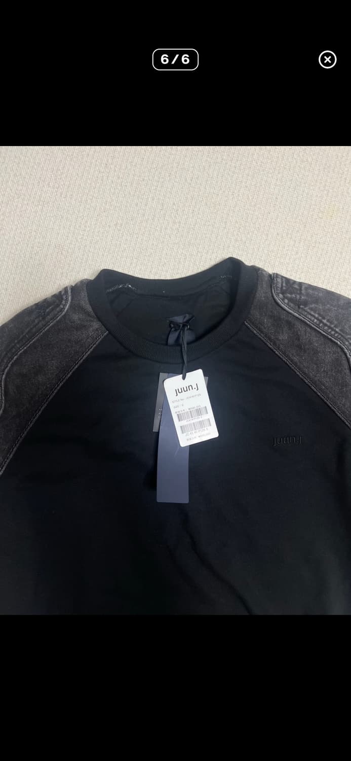 준지 데님 코튼 맨투맨 상품이미지7