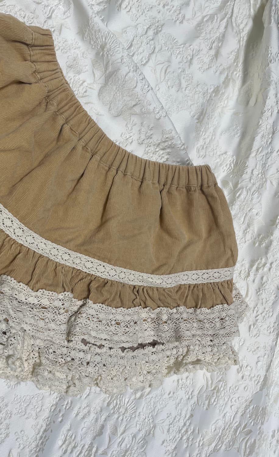 리즈리사 라떼갸루 큐롯 / 스커트팬츠 코듀로이 골덴 레이스 상품이미지6