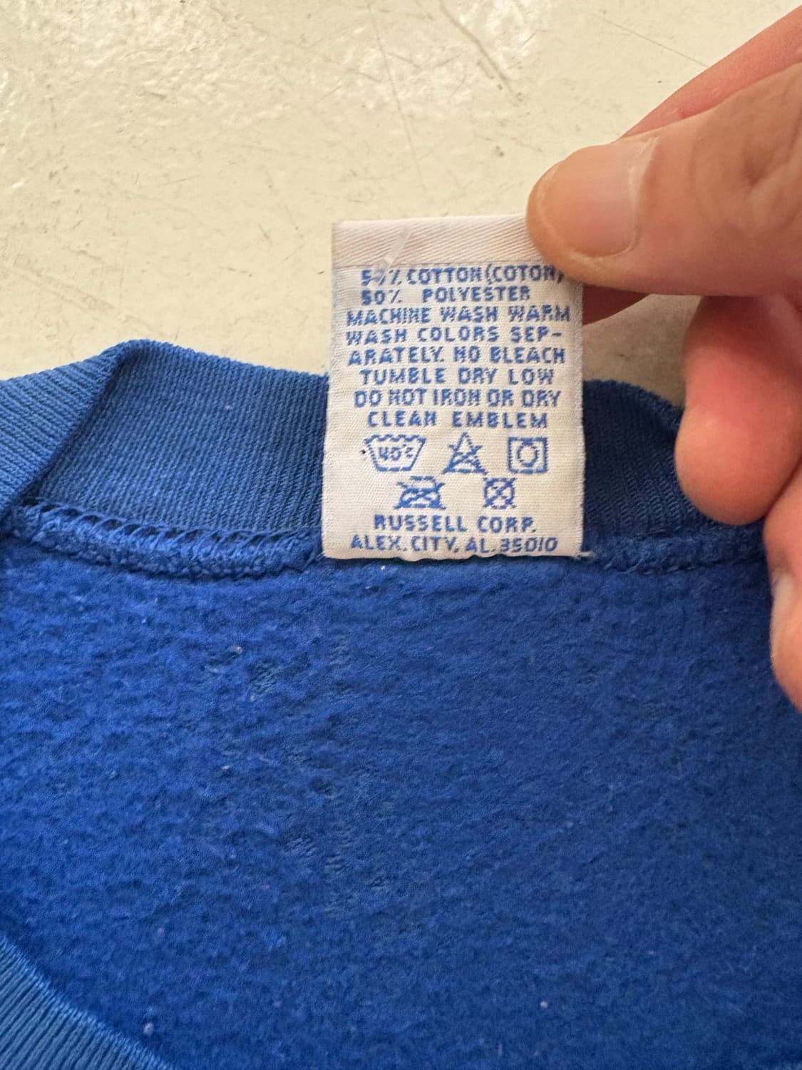 90' Russell USA  Sweatshirt.  상품이미지6