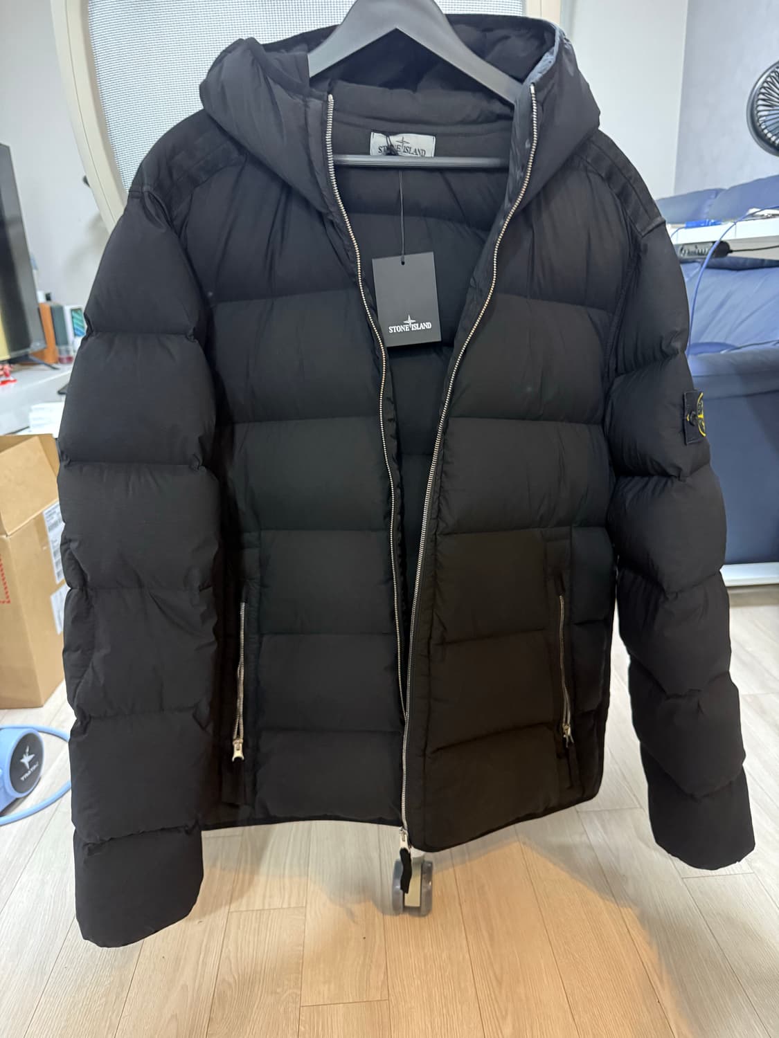 [새제품]스톤 아일랜드 패딩 심리스 터널 나일론 다운-TC 자켓 상품이미지4