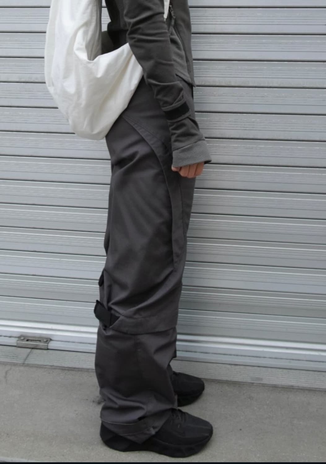 Convertible Moto Pants charcoal size 1 상품이미지8