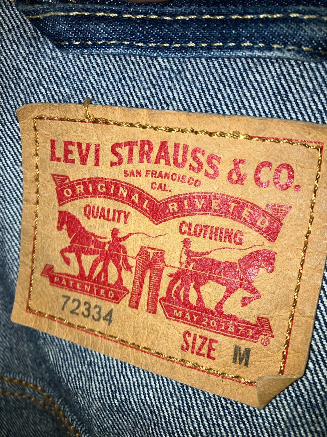 vintage Levi's jacket 상품이미지3