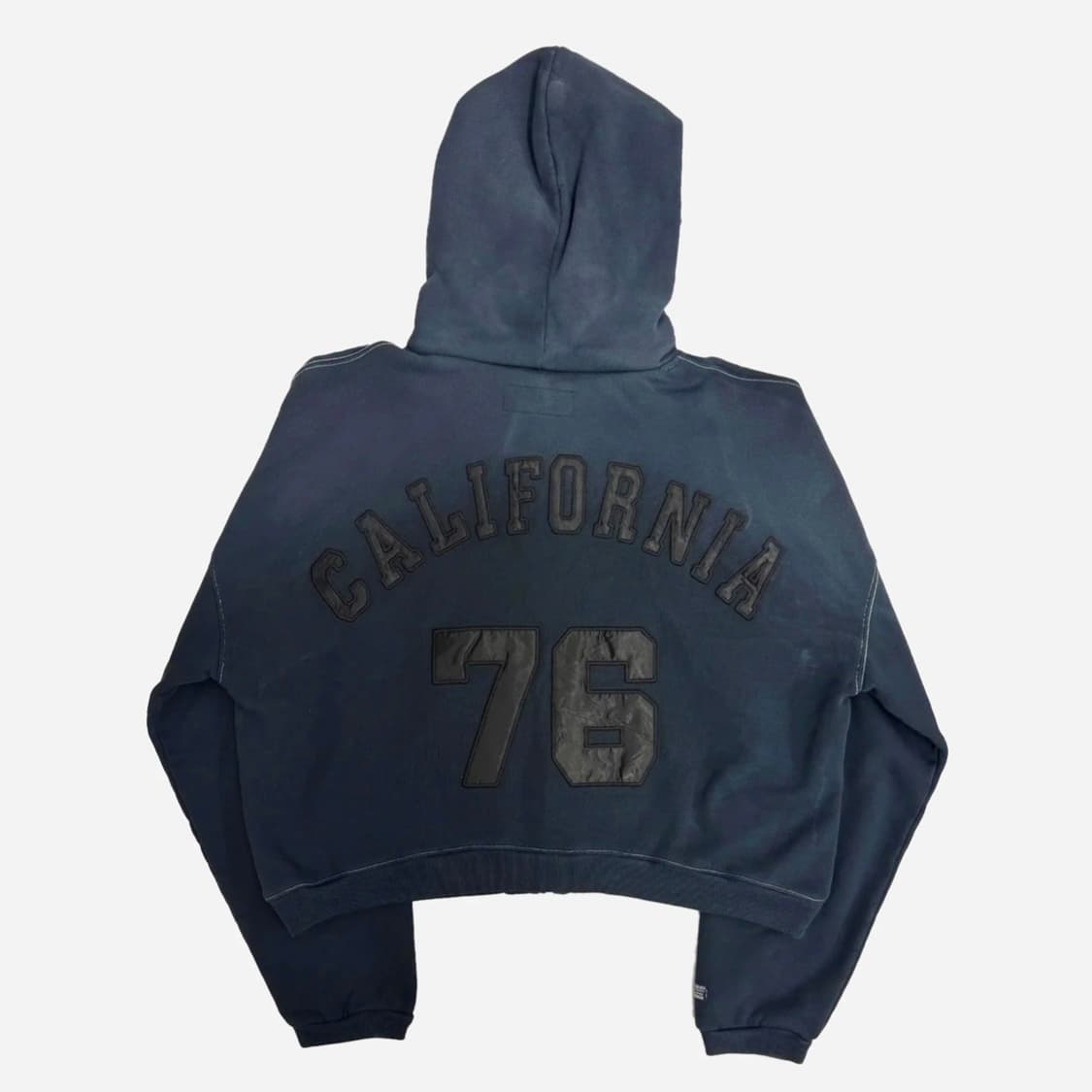 ERL 바시티 후드집업 네이비 상품이미지3