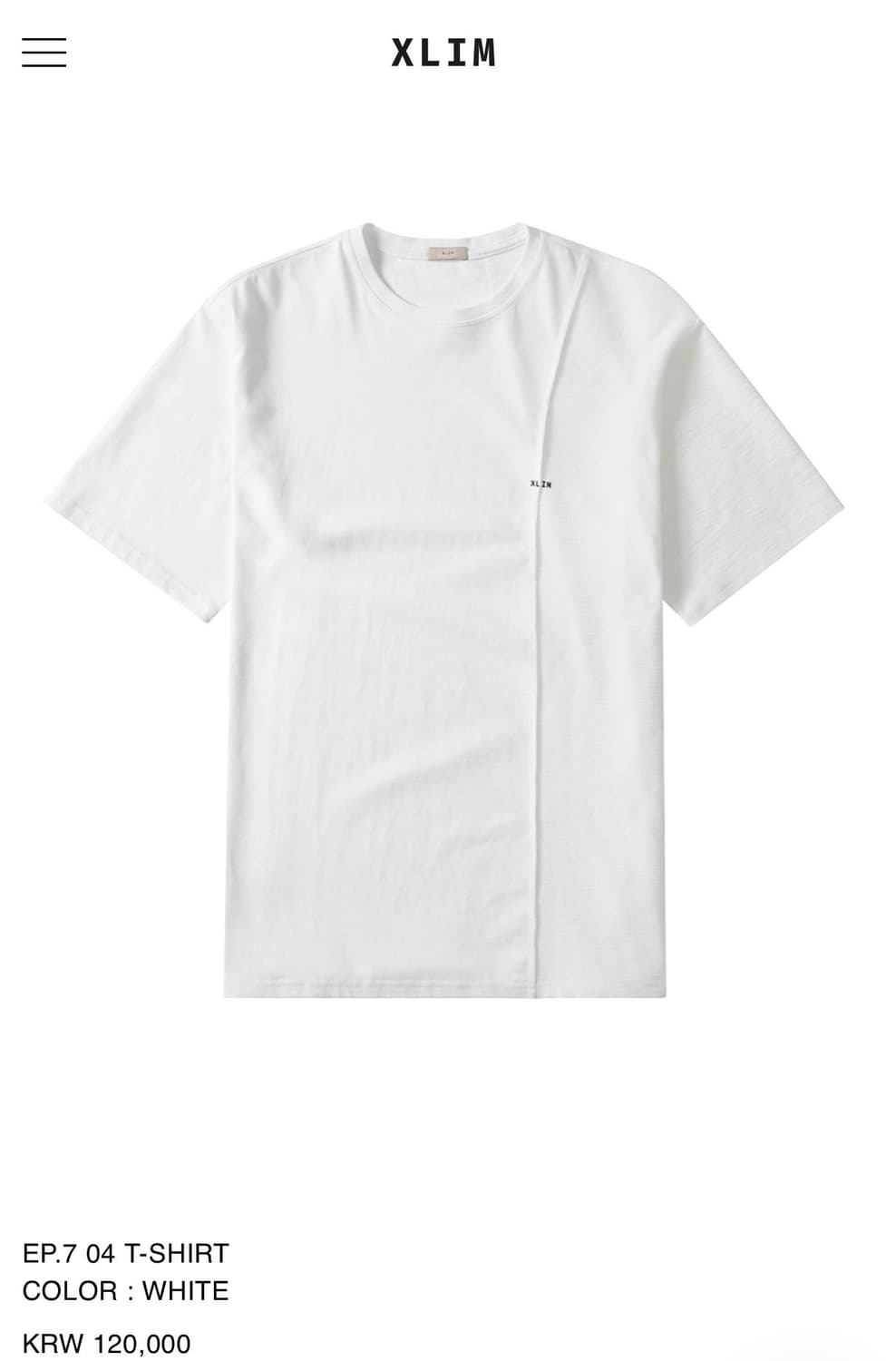 XLIM ep7 04 t shirts  상품이미지1