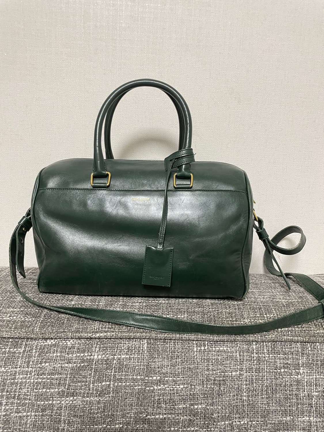 생로랑 더플 6 스무스 가죽 백 정품 상품이미지1