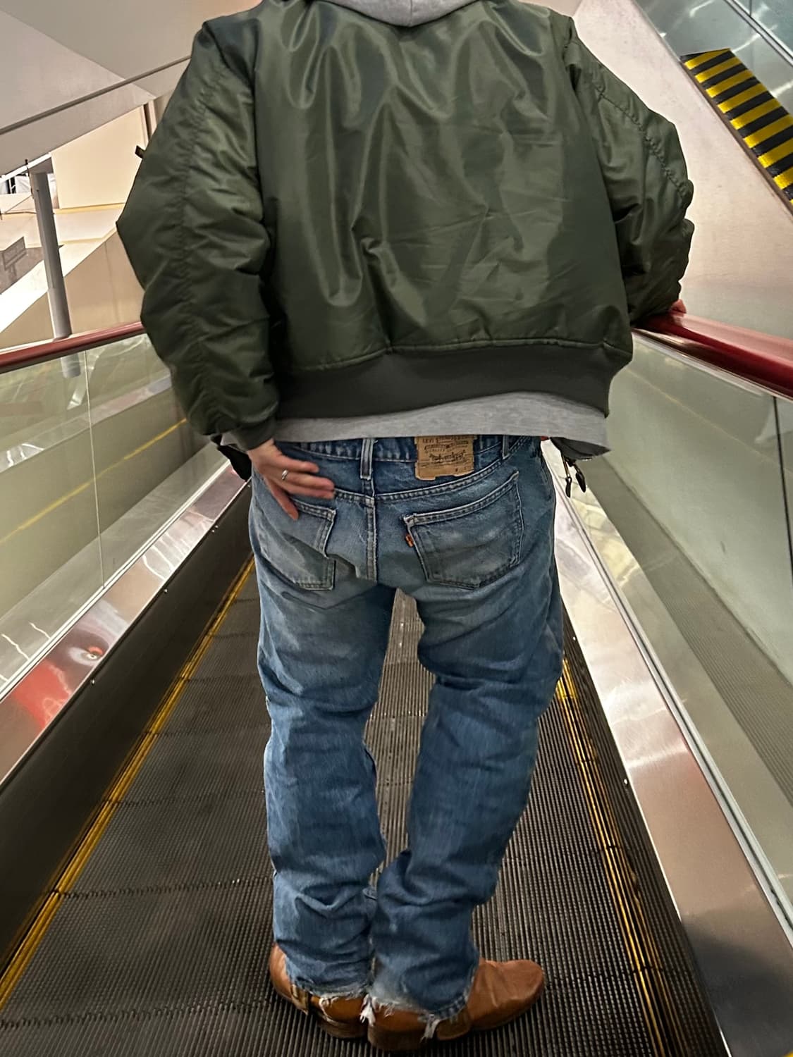 70s Levi’s 505 Denim Orange tab  상품이미지1