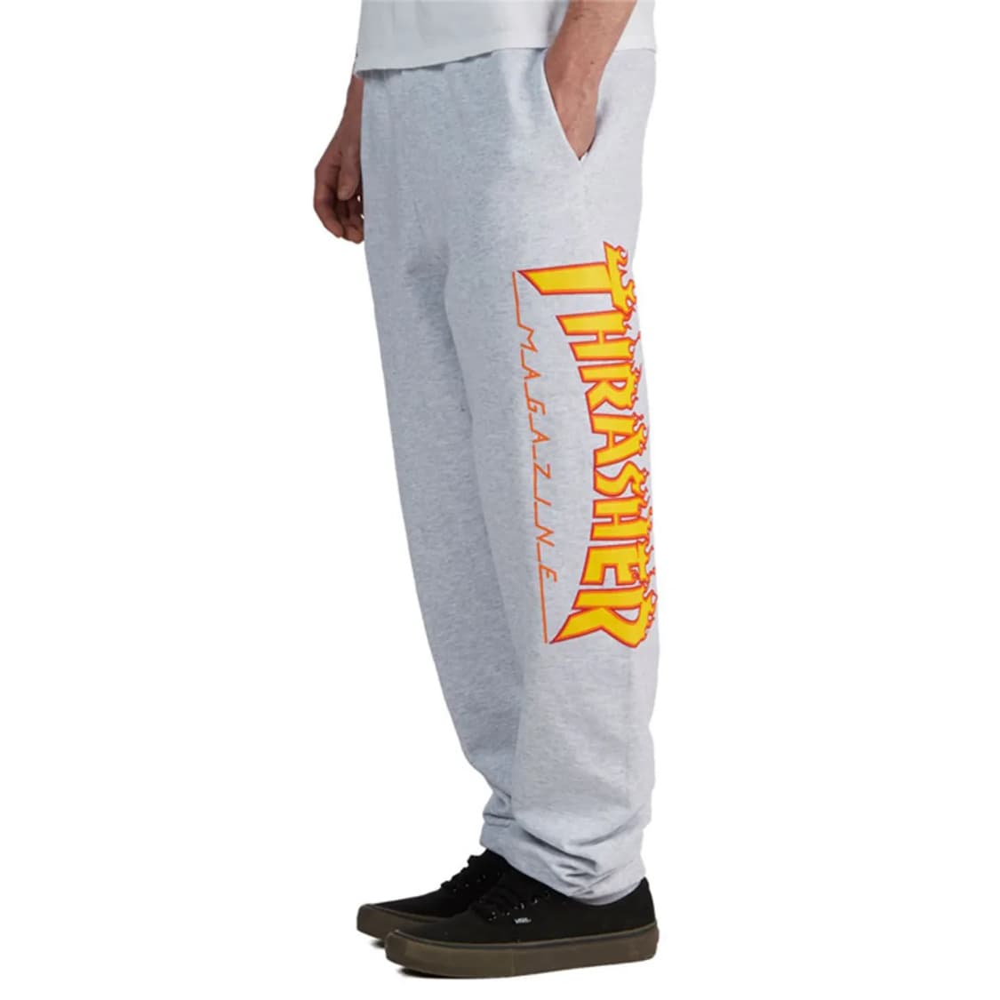 트레셔 불꽃 트레이닝 바지 쓰레셔 로고 조거 팬츠 상품이미지7