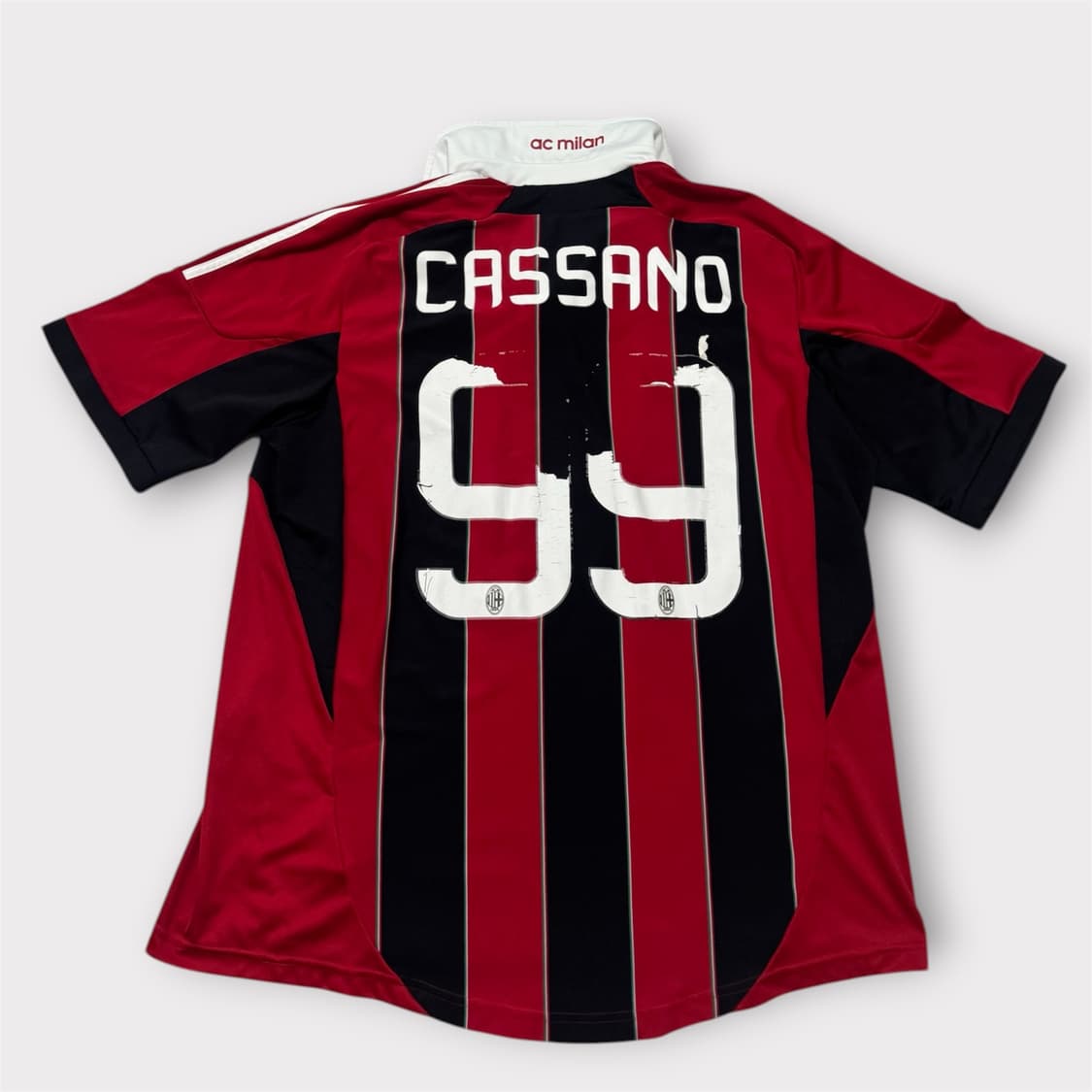 아디다스 ac밀란 12-13 안토니오 카싸노 홈 유니폼 상품이미지2