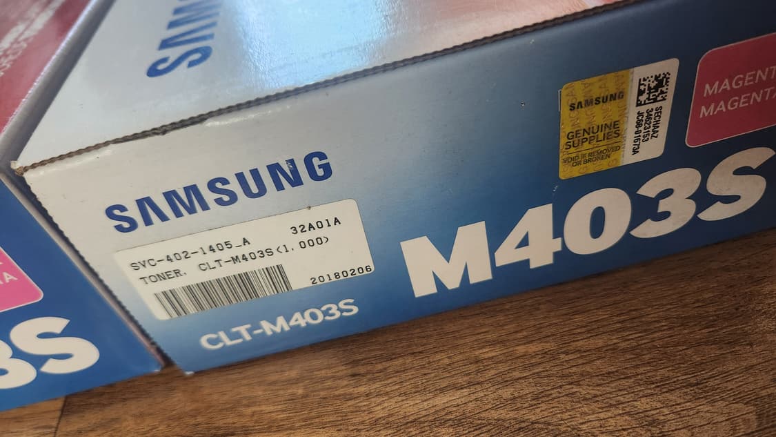 # 삼성 프린터 정품 토너 C403S, M403S 상품이미지4