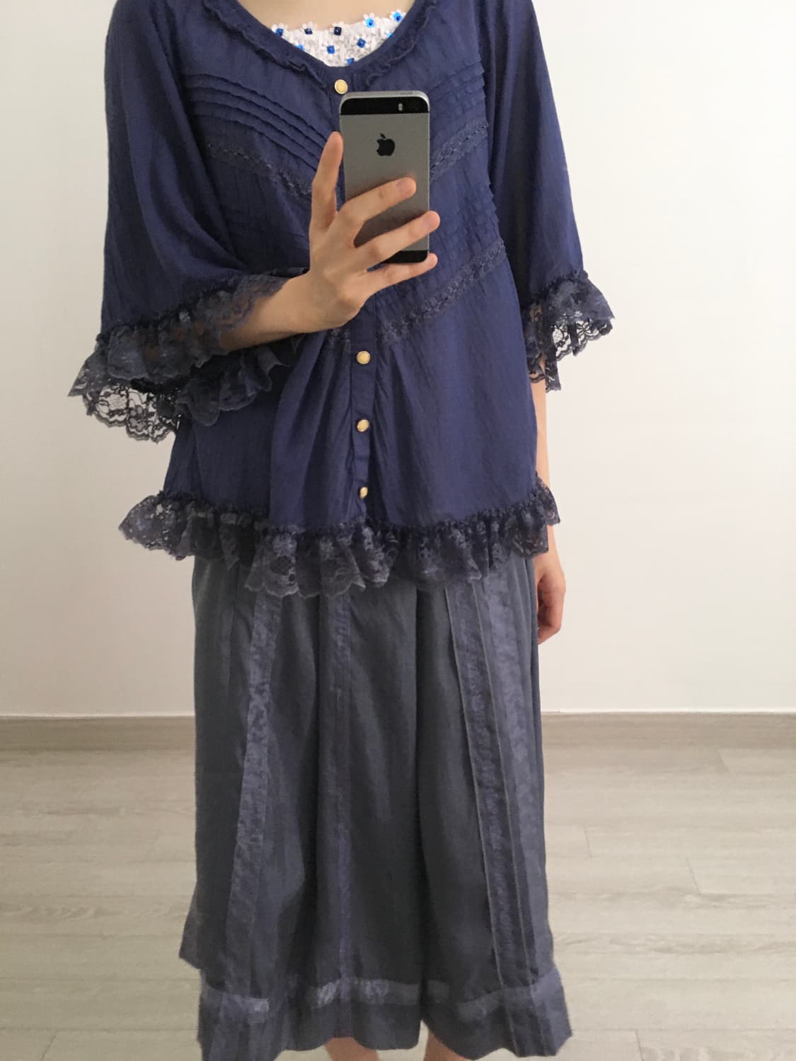 silky lace skirt  상품이미지7