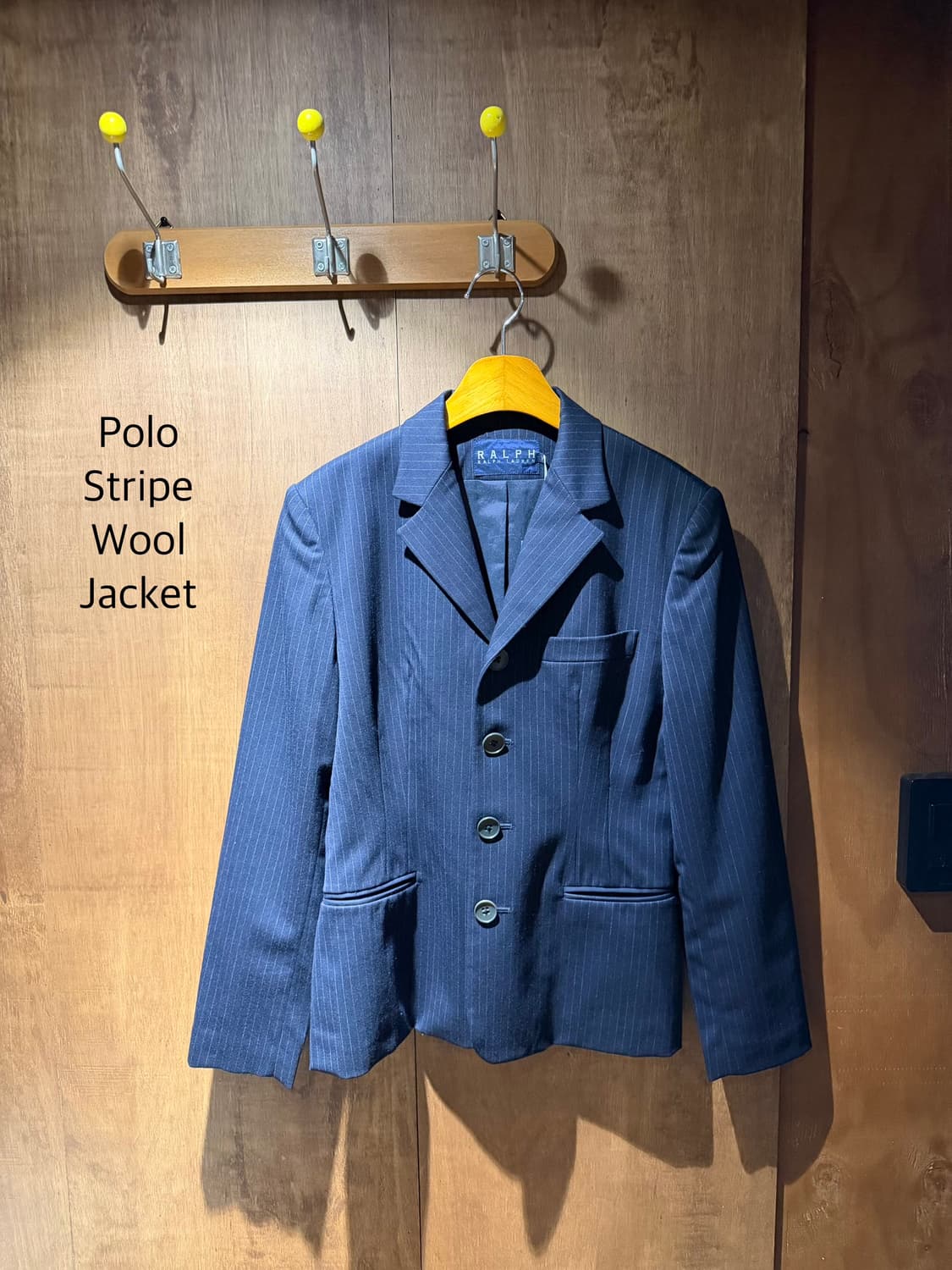 Polo 폴로 랄프로렌 stripe wool jacket 상품이미지1