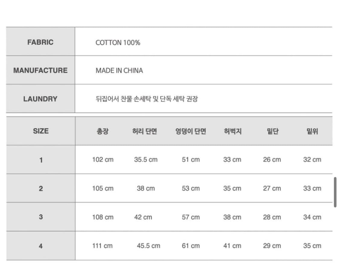 와이케이 백 그래픽 파라슈트 데님 팬츠 미디엄블루 2사이즈 상품이미지3