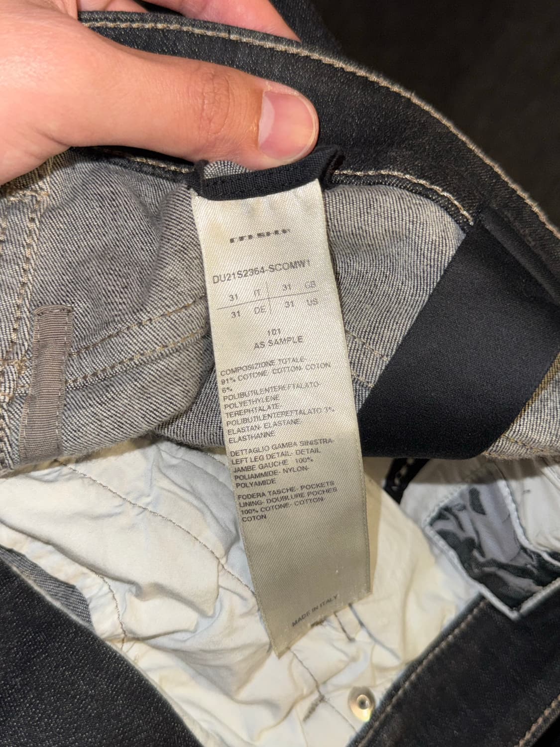 [31] 릭오웬스 다크쉐도우 바벨 타이론컷 올블랙 상품이미지4