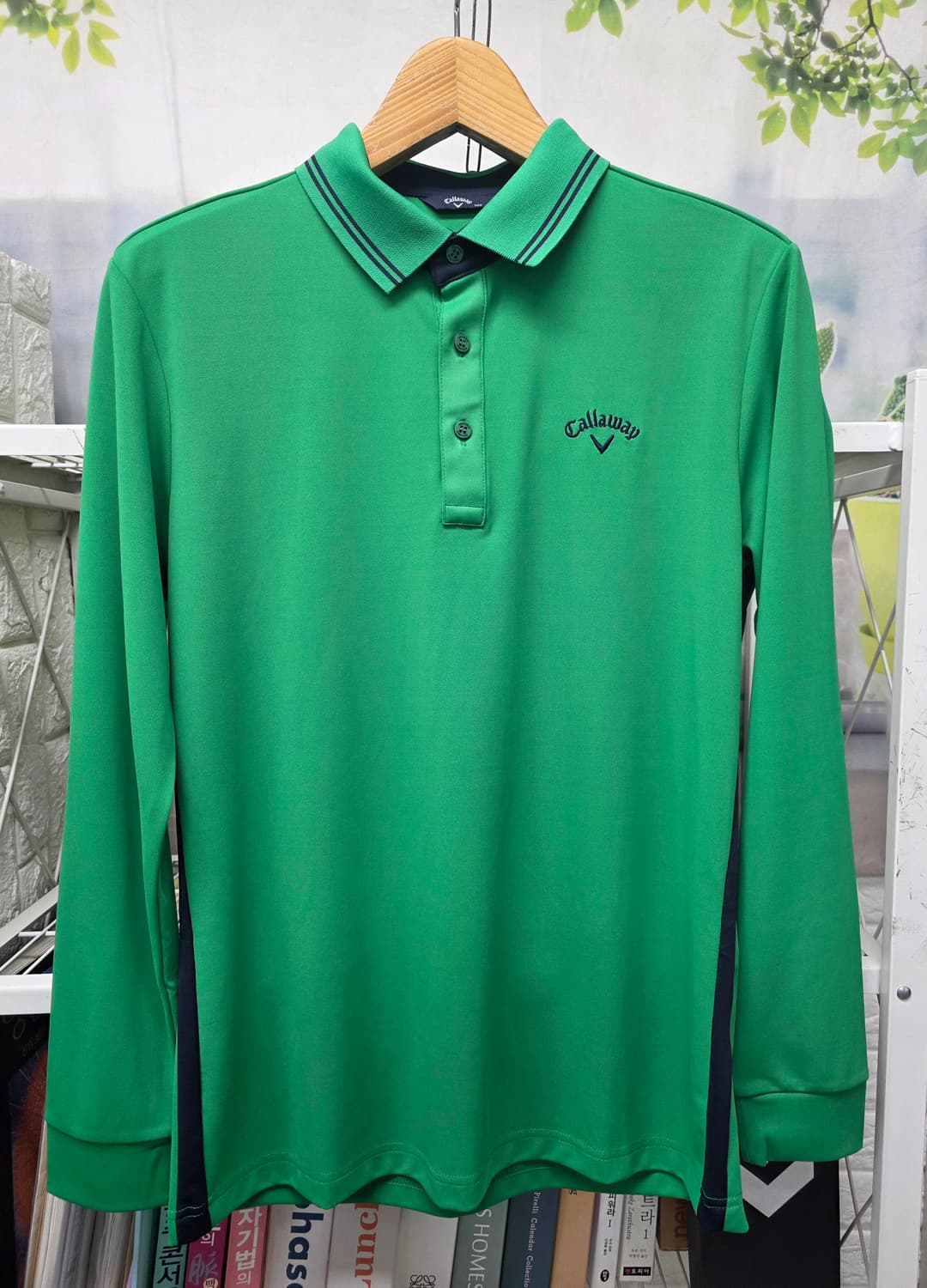 캘러웨이 남성 골프티셔츠 100 봄~가을 그린 골프긴팔티 MM57 상품이미지2