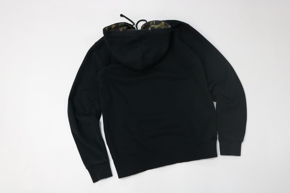 Billabong 빌라봉 카모 라이닝 블랙 로고 후드 집업 (M) 상품이미지7