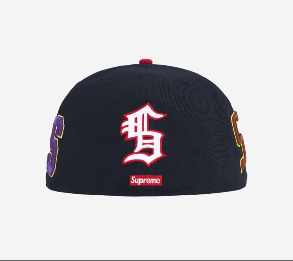 Supreme Multi S Logo New Era Navy 슈프림뉴에라 상품이미지1