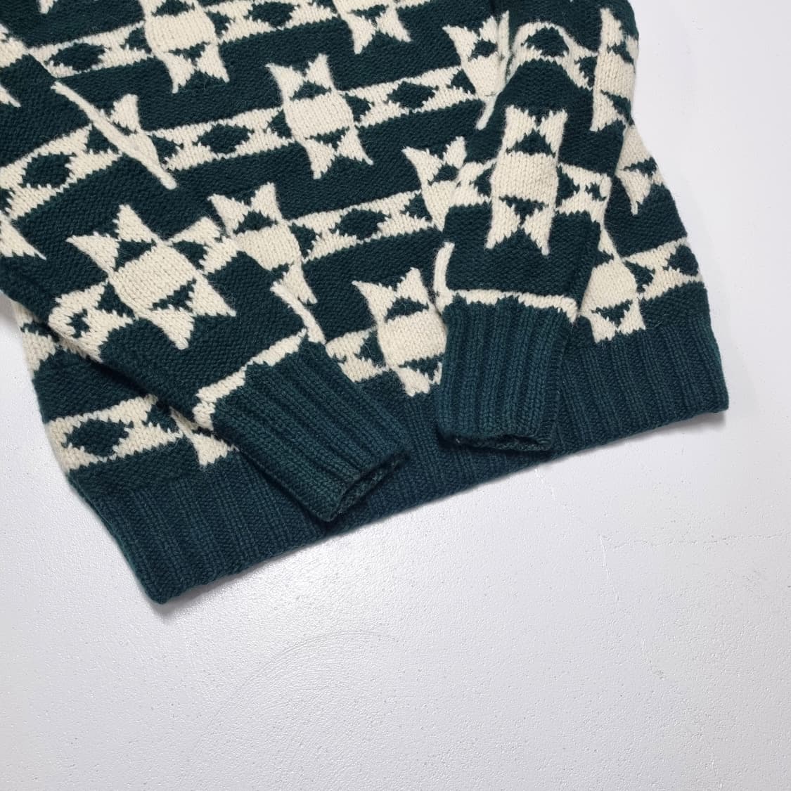 90S 폴로 컨트리 네이티브 아메리칸 스웨터 - L 상품이미지6