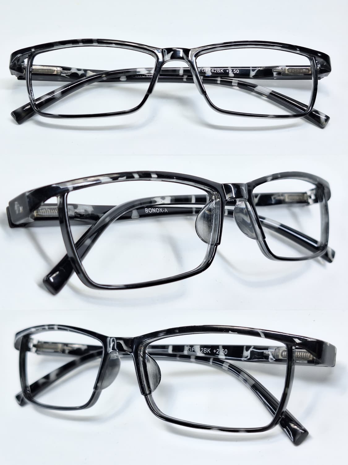 Dulton 덜튼 BONOX-A YGF142BK 마블 안경테 일본 수입 상품이미지3